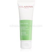 Clarins Pure Scrub Purifying Gel Scrub gélový peeling pre mastnú pleť 50 ml