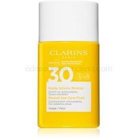 Clarins Sun Protection minerálny opaľovací fluid na tvár SPF 30 30 ml