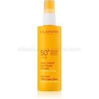 Clarins Sun Protection mlieko na opaľovanie v spreji SPF 50+ 150 ml