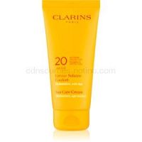 Clarins Sun Protection opaľovací krém na telo SPF 20  200 ml