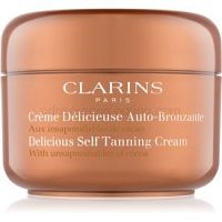 Clarins Sun Self-Tanners samoopaľovací krém na tvár a telo s kakaovým maslom 125 ml
