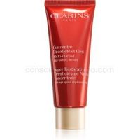 Clarins Super Restorative Décolleté and Neck Concentrate spevňujúci protivráskový krém na krk a dekolt 75 ml