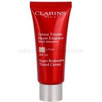 Clarins Super Restorative regeneračný tónovací krém proti vráskam SPF 20 odtieň 03 Litchi  40 ml