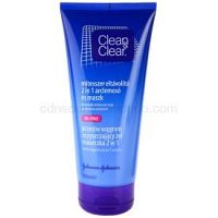 Clean & Clear Blackhead Clearing čistiaca maska a gél 2v1 proti čiernym bodkám 150 ml