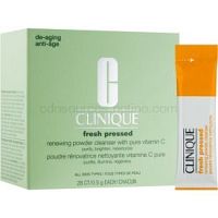 Clinique Fresh Pressed čistiaci púder s vitamínom C 28 x 0,5 g