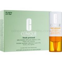 Clinique Fresh Pressed rozjasňujúce sérum s vitamínom C proti starnutiu pleti 4 x 8,5 ml