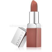 Clinique Pop Matte matný rúž + podkladová báza 2 v 1 odtieň 01 Blushing Pop 3,9 g