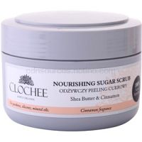 Clochee Simply Organic cukrový peeling na telo  250 ml