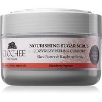 Clochee Simply Organic cukrový peeling na telo 250 ml