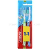 Colgate Extra Clean zubné kefky medium 2 ks farebné varianty