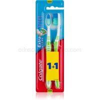 Colgate Extra Clean zubné kefky medium 2 ks farebné varianty
