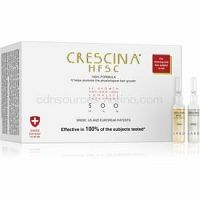 Crescina 500 Re-Growth and Anti-Hair Loss starostlivosť pre podporu rastu a proti vypadávaniu vlasov pre mužov 500 20 x 3,5 ml