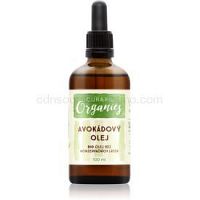 Curapil Organics avokádový olej na telo a vlasy 100 ml