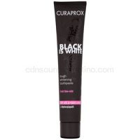 Curaprox Black is White bieliaca pasta s aktívnym uhlím a hydroxylapatitom príchuť Fresh Lime-Mint 90 ml