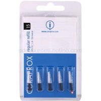 Curaprox Regular Refill CPS náhradné medzizubné kónické kefky v blistrovom balení 5 ks CPS 15 1,8 - 5,0 mm