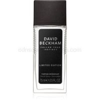 David Beckham Follow Your Instinct deodorant s rozprašovačom pre mužov 75 ml