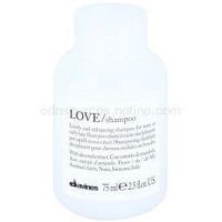 Davines Love Almond šampón pre vlnité vlasy 75 ml