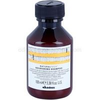 Davines Naturaltech Nourishing šampón pre dehydratovanú pokožku hlavy a suché krehké vlasy 100 ml