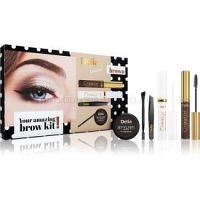Delia Cosmetics Eyebrow Expert Brown kozmetická sada V. (na obočie) pre ženy