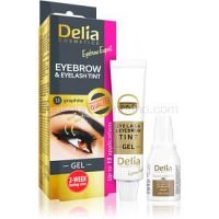 Delia Cosmetics Eyebrow Expert farba na obočie a riasy s aktivátorom odtieň 1.1. Graphite 2 x 15 ml