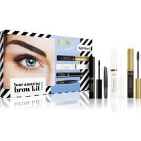 Delia Cosmetics Eyebrow Expert Light Black kozmetická sada III. (na obočie) pre ženy