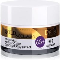 Delia Cosmetics Gold & Collagen 65+ protivráskový krém s regeneračným účinkom 50 ml