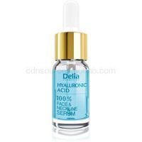 Delia Cosmetics Professional Face Care Hyaluronic Acid intenzívne vyplňujúce a protivráskové sérum s kyselinou hyalurónovou na tvár, krk a dekolt 10 ml