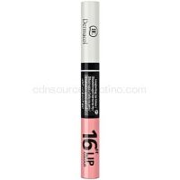 Dermacol 16H Lip Colour dlhotrvajúca dvojfázová farba a lesk na pery odtieň 01  4,8 g