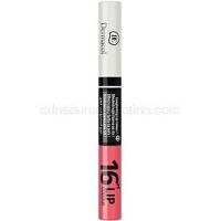 Dermacol 16H Lip Colour dlhotrvajúca dvojfázová farba a lesk na pery odtieň 02  4,8 g