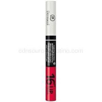 Dermacol 16H Lip Colour dlhotrvajúca dvojfázová farba a lesk na pery odtieň 04  4,8 g