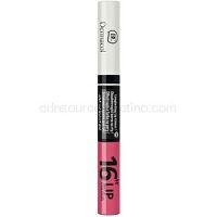 Dermacol 16H Lip Colour dlhotrvajúca dvojfázová farba a lesk na pery odtieň 06  4,8 g