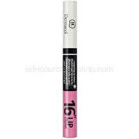 Dermacol 16H Lip Colour dlhotrvajúca dvojfázová farba a lesk na pery odtieň 11  4,8 g