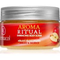 Dermacol Aroma Ritual hrejivý telový peeling jablko a škorica 200 g