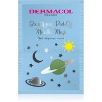 Dermacol Beautifying Peel-Off Metallic Mask zlupovacia maska pre hĺbkové čistenie 