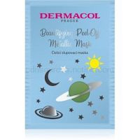 Dermacol Beautifying Peel-Off Metallic Mask zlupovacia maska pre hĺbkové čistenie