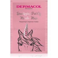 Dermacol Beautifying Peel-Off Metallic Mask zlupovacia maska pre rozjasnenie pleti 