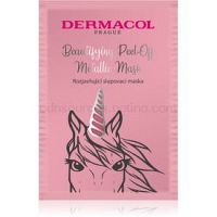 Dermacol Beautifying Peel-Off Metallic Mask zlupovacia maska pre rozjasnenie pleti