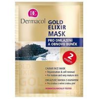 Dermacol Gold Elixir pleťová maska s kaviárom 2x8 g