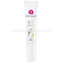 Dermacol Gold osviežujúci gél proti opuchom a tmavým kruhom  15 ml