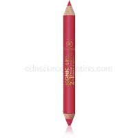 Dermacol Iconic Lips rúž a kontúrovacia ceruzka na pery 2 v 1 odtieň 04  