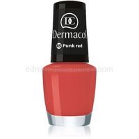 Dermacol Mini Summer Collection lak na nechty odtieň 05 Punk Red 5 ml