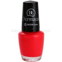 Dermacol Neon neónový lak na nechty odtieň 12 Love 5 ml