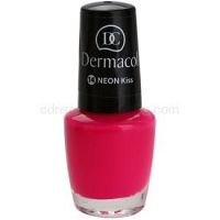 Dermacol Neon neónový lak na nechty odtieň 14 Kiss 5 ml