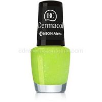 Dermacol Neon neónový lak na nechty odtieň 18 Aloha 5 ml