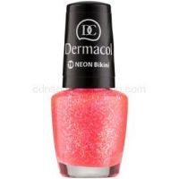 Dermacol Neon neónový lak na nechty odtieň 19 Bikini 5 ml