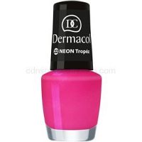 Dermacol Neon neónový lak na nechty odtieň 22 Tropéz 5 ml