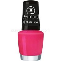 Dermacol Neon neónový lak na nechty odtieň 24 Hawai 5 ml