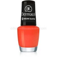 Dermacol Neon neónový lak na nechty odtieň 25 Sunrise 5 ml