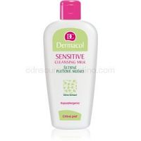Dermacol Sensitive čistiace pleťové mlieko pre citlivú pleť 200 ml