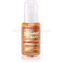 Dermacol Shimmer My Body zamatový telový olej s trblietkami 50 ml